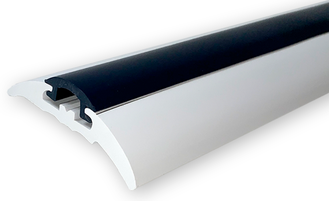 Rub Rail with Stainless Steel Trim