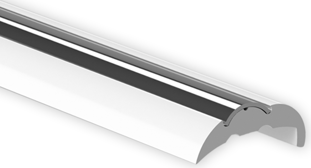 Rub Rail with Stainless Steel Trim