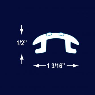 Pontoon Inserts & Rub Rails | Aluminum Edge Protection