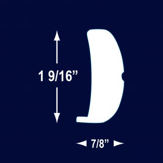 Solid Rigid Rub Rails