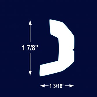 Solid Rigid Rub Rails