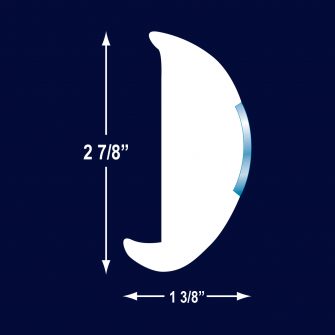 F2070   1-1/4″ Hollow SS Trim