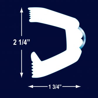 R1198 3/4″ Hollow SS Trim