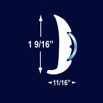 R1453 3/4″ Hollow SS Trim