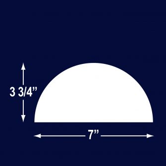 BPC-736   7″ Wide Dock Urethane Bumper